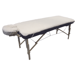 Affinity Fleece Pad Massage Table Cover Set - Natural Living