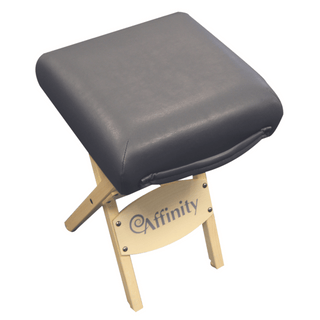 Affinity Folding Wooden Therapist Stool - Natural Living