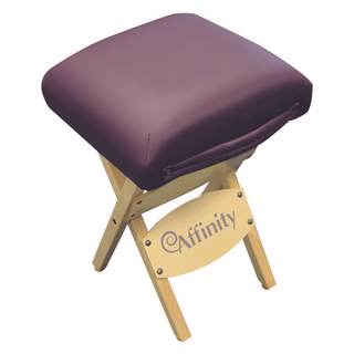 Affinity Folding Wooden Therapist Stool - Natural Living