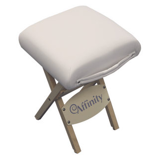 Affinity Folding Wooden Therapist Stool - Natural Living