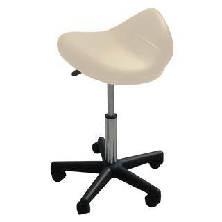 Affinity Saddle Stool White