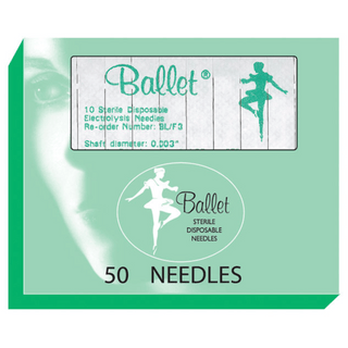 Ballet Stainless Steel Electrolysis Needles - Natural Living