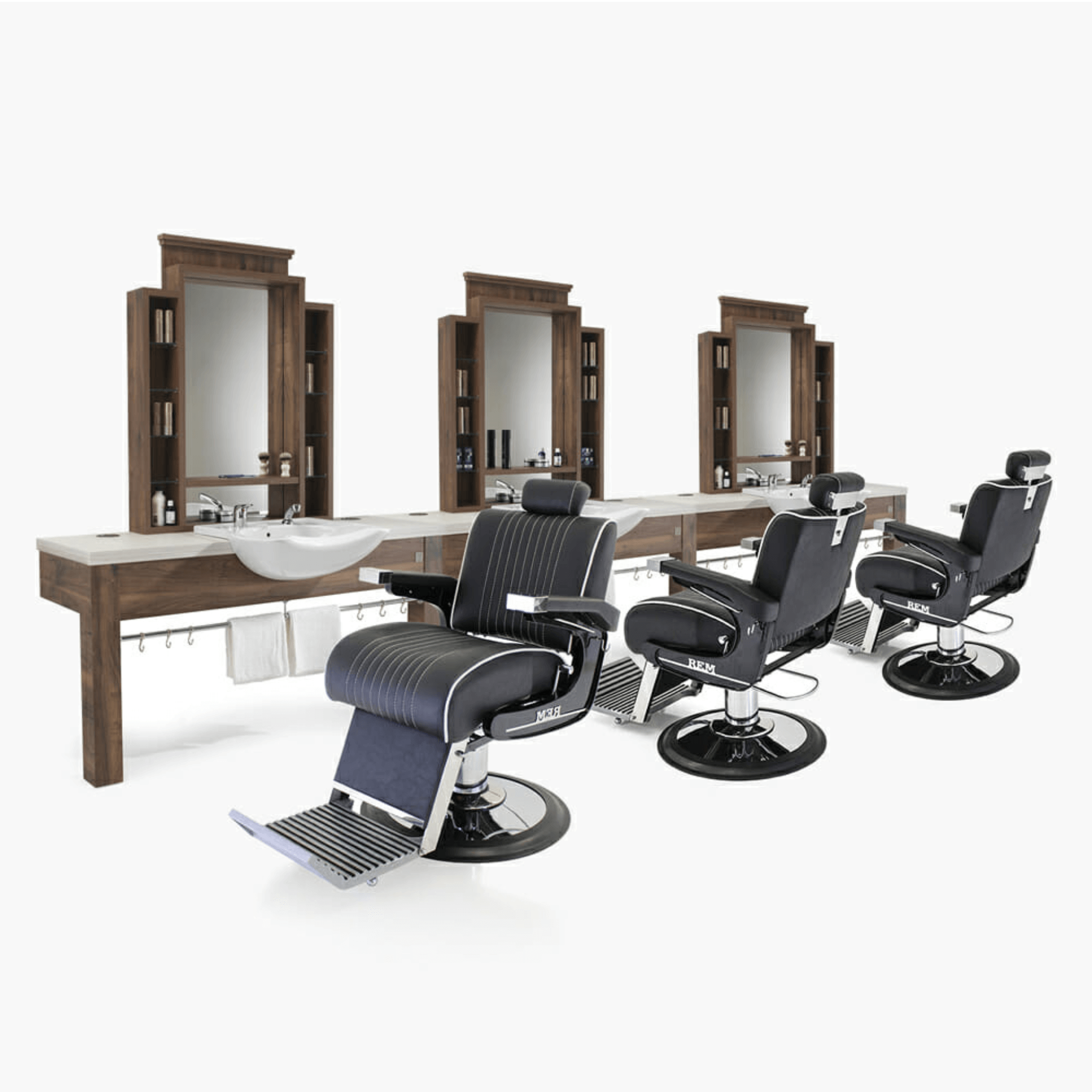 Barber Shop Designs Layout