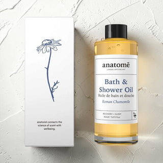 Bath & Shower Oil with Roman Chamomile & Cornish Lavender