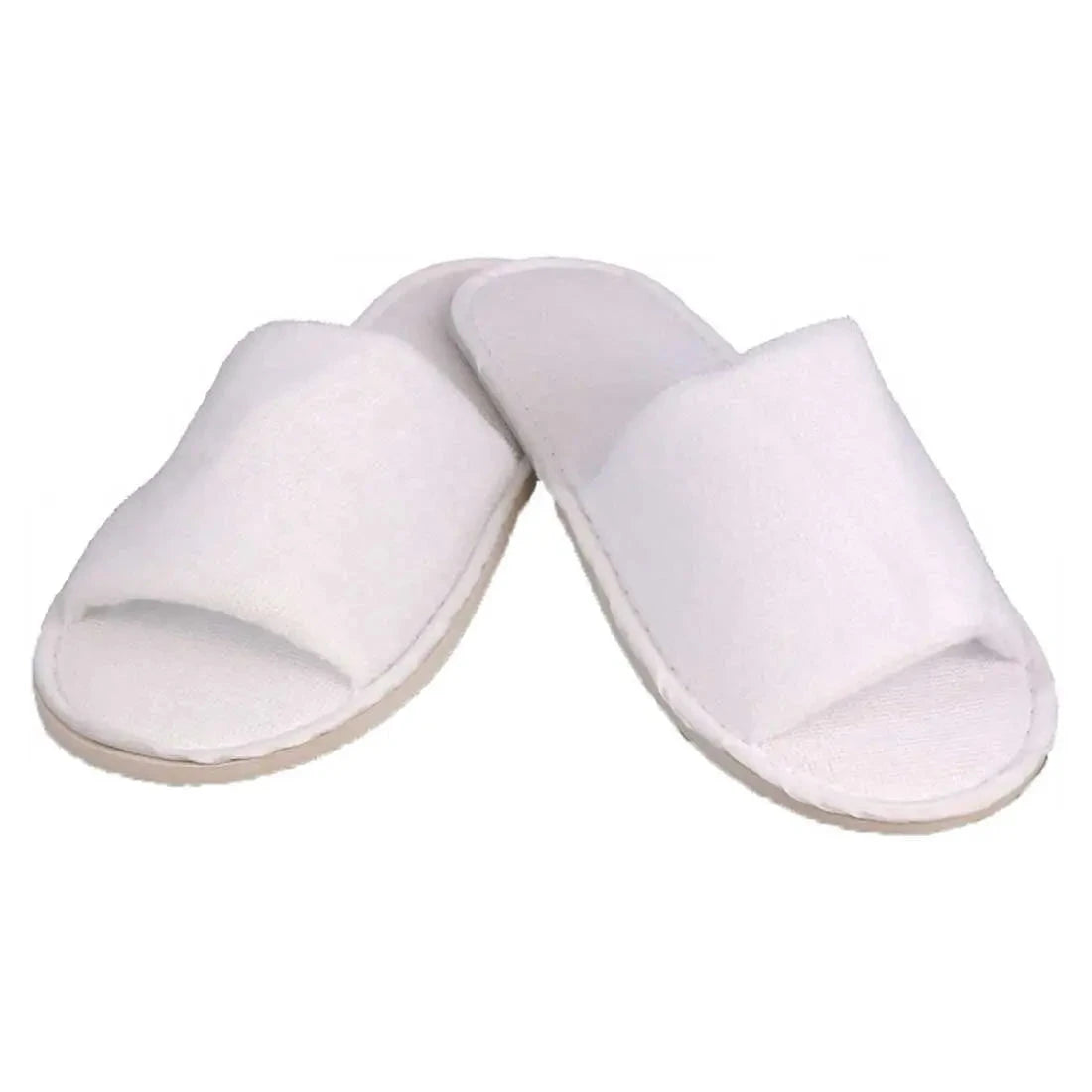 Disposable Slippers Rubber Sole Open Toe Bundle Options 10 15 & 20