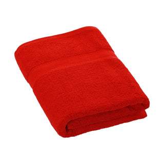 Egyptian Cotton 550gsm Bath Towel - Duncan Stewart 1978 Red Duncan Stewart 1978