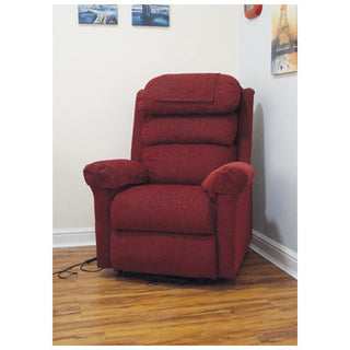 Ecclesfield Wall Hugging Rise & Recliner - Red Chenille