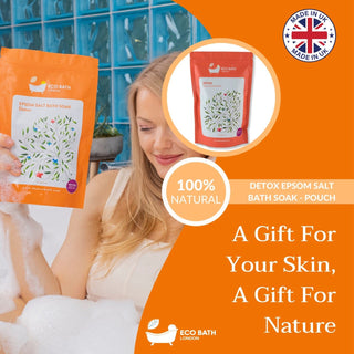 Eco Bath LondonDetox Epsom Salt Bath Soak - Pouch | 500g & 1000g