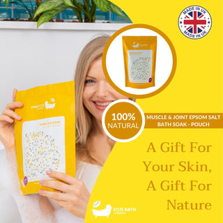 Eco Bath London Muscle and Joint Epsom Salt Bath Soak - Pouch | 500g & 1000g