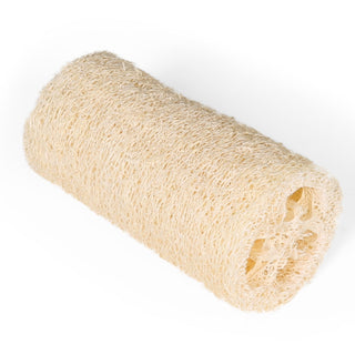 Eco Bath London Natural Loofah 5 inch with String - Premium Exfoliating Bath Sponge