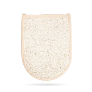 Eco Bath London Natural Loofah Bath Mitt - Premium Exfoliating Bath Glove for Smooth and Radiant Skin