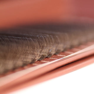 Brown W Lashes – 16 Row Single Length Trays