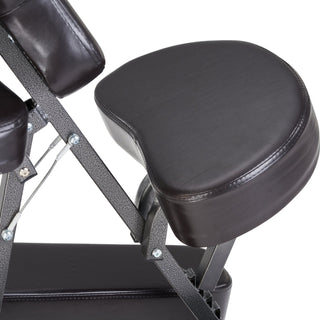 Portable Massage Chair, Folding Massage Chair, Onsite Massage Chair in black by Master Massage