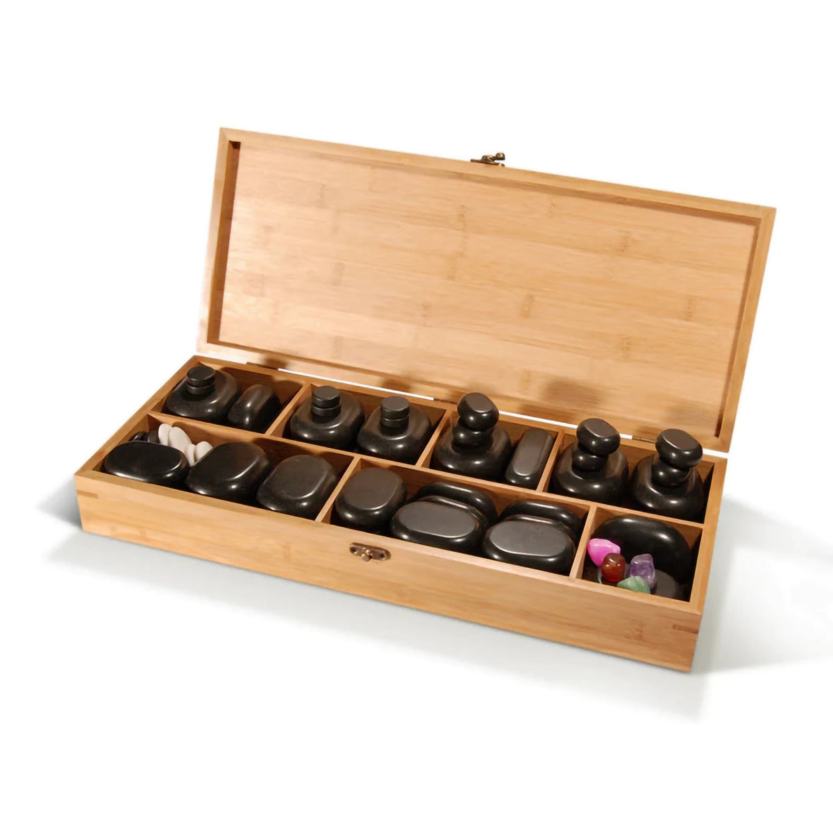 Master Deluxe 70 Piece Basalt Hot Stone Set