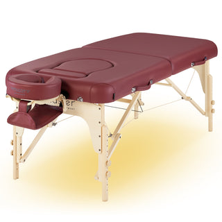 Master Massage 76cm Eva Pregnancy Portable Massage Couch Beauty Bed, Burgundy Color Mastermassage(UK)