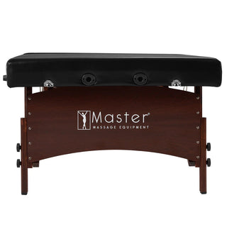 Master Massage 85cm Canoga Low Height Super Wide Portable Thai Massage Table - Natural Living