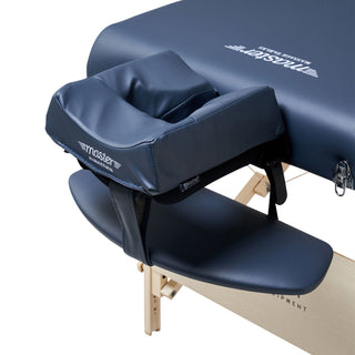 Master Massage 78cm CORONADO SALON Portable Massage Table Package with Lift Back Action & a Stout 7.6cm of Our High-density Multi-Layer Small Cell Foam! (Royal Blue Colour) Mastermassage(UK)