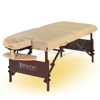 Master Delray Portable Massage Couch,  Memory Foam Portable Massage Table, Lash Bed, Portable Beauty Bed, Foldable Massage Table