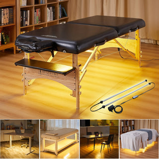 ambient lighting for massage tables