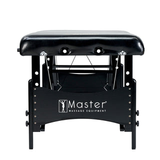 Massage table, portable massage table, Galaxy lighting system, Master Massage, foldable massage table, Galaxy massage table, Multi-Layer Memory Small Cell Foam, Black Italia upholstery