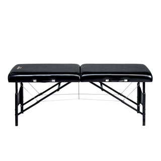 Massage table, portable massage table, Galaxy lighting system, Master Massage, foldable massage table, Galaxy massage table, Multi-Layer Memory Small Cell Foam, Black Italia upholstery