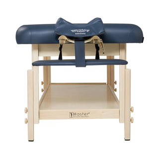 Master Massage LAGUNA Stationary Massage Table Package 76 cm (Royal Blue) - Natural Living