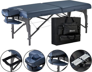 Massage table, portable massage table, memory foam cushion, Reiki Panels, Shiatsu Cable Release, Tattoo Table, Spa Bed