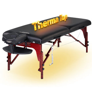 Master Massage Montclair ThermaTop Portable Massage Table (79 cm) - Natural Living