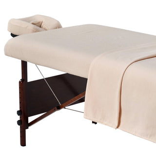 Master Deluxe Massage Table Flannel 3 Piece Sheet Set 100 Cotton