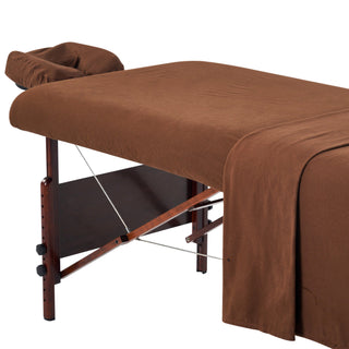 Master Deluxe Massage Table Flannel 3 Piece Sheet Set 100 Cotton