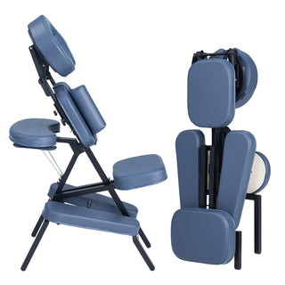 Portable Massage Chair, Folding Massage Chair, Onsite Massage Chair in Blue by Master Massage