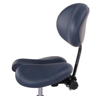 Berkeley Split Seat Saddle Chair with Backrest