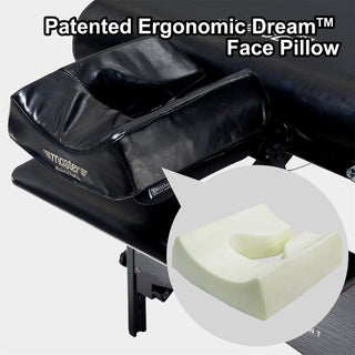 Music Master High Fidelity Sound Ergonomic Face Cradle Cushion