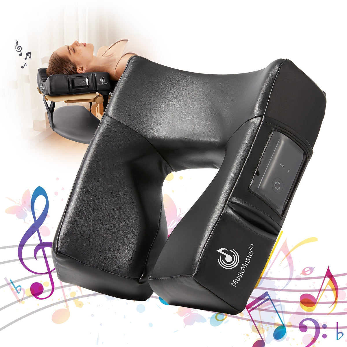 Music High Fidelity Sound Ergonomic Face Cradle Cushion