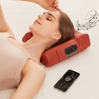 Music Master High Fidelity Sound Ergonomic Face Cradle - Mountain Red