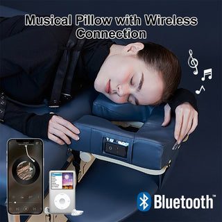 Music Master High Fidelity Sound Ergonomic Face Cradle - Royal Blue