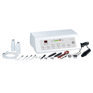 PJS Direct 5 in 1 Facial Unit inc. Galvanic, Vacuum, Ultrasound, Spray & HF - Natural Living