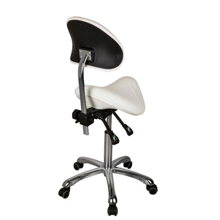 PJS Direct Ultimate Saddle Seat with Back Rest - Natural Living