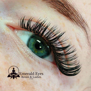 Premade Angel Lashes 5D Closed Fans 16 Row Single Length Trays