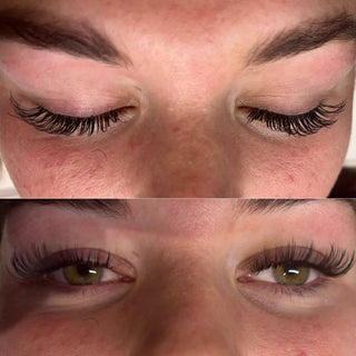 Premade Angel Lashes 5D Closed Fans 16 Row Single Length Trays