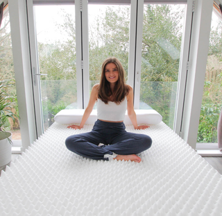 Putnams Ripple Mattress Topper - Sero Pressure - Natural Living