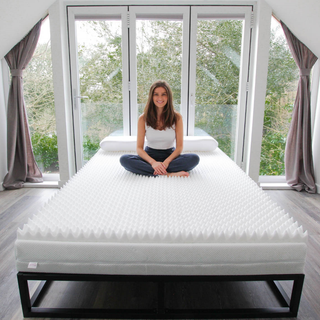 Putnams Ripple Mattress Topper - Sero Pressure - Natural Living