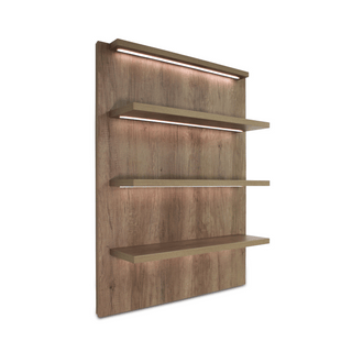 REM Glam LED Salon Reception Display Shelves