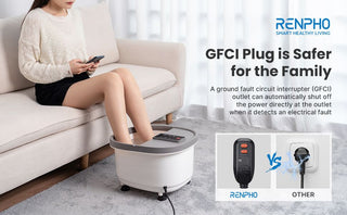 RENPHO Foot Spa Bath Massager with Massager