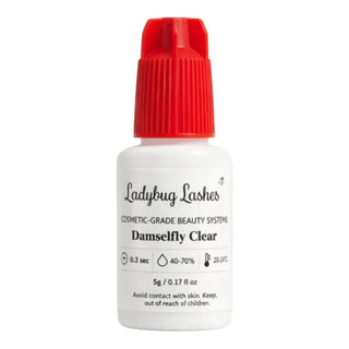 Damselfly Clear Cosmetic Grade Lash Adhesive – 0.3 Sec