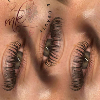 Premade Angel Lashes 5D Closed Fans 16 Row Single Length Trays