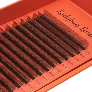 Brown U Collection Lashes – 2DU, 3DU, 4DU & 5DU Mixed Trays