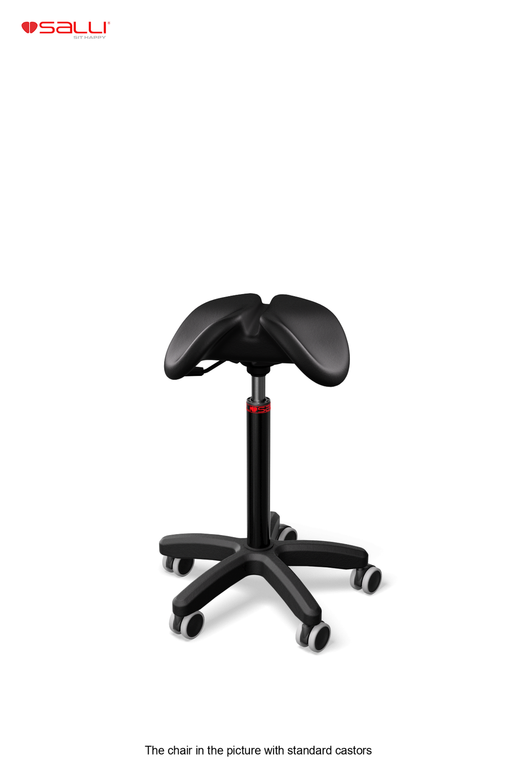 Saddle Chair - Slim Basic Stool by Salli (Customisable) – Natural Living