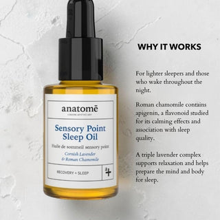 Sleep Oil for Restless Sleep | Roman Chamomile & Cornish Lavender | anatomē