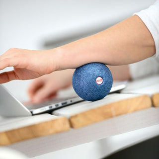 Myofascial release double ball blue